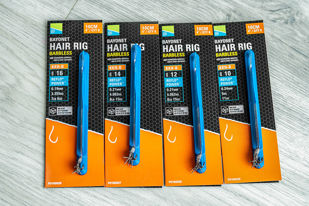 Preston KKH-B Bayonet Hair Rigs | Preston Fishing